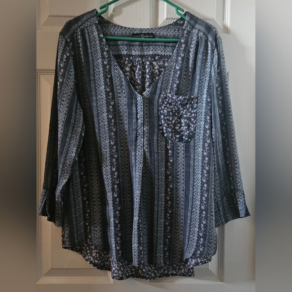 Fred David Bohemian Blouse